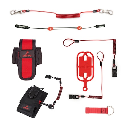 Gripps PPE Drop Prevention Pack with Radio Holster H07011
